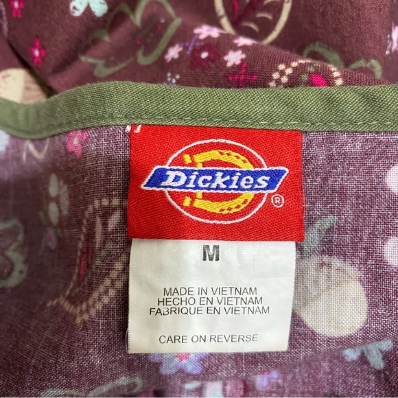 Dickies Medical Women’s Mockwrap Drawstring Back Waist Scrubs Top - Picture 6 of 8